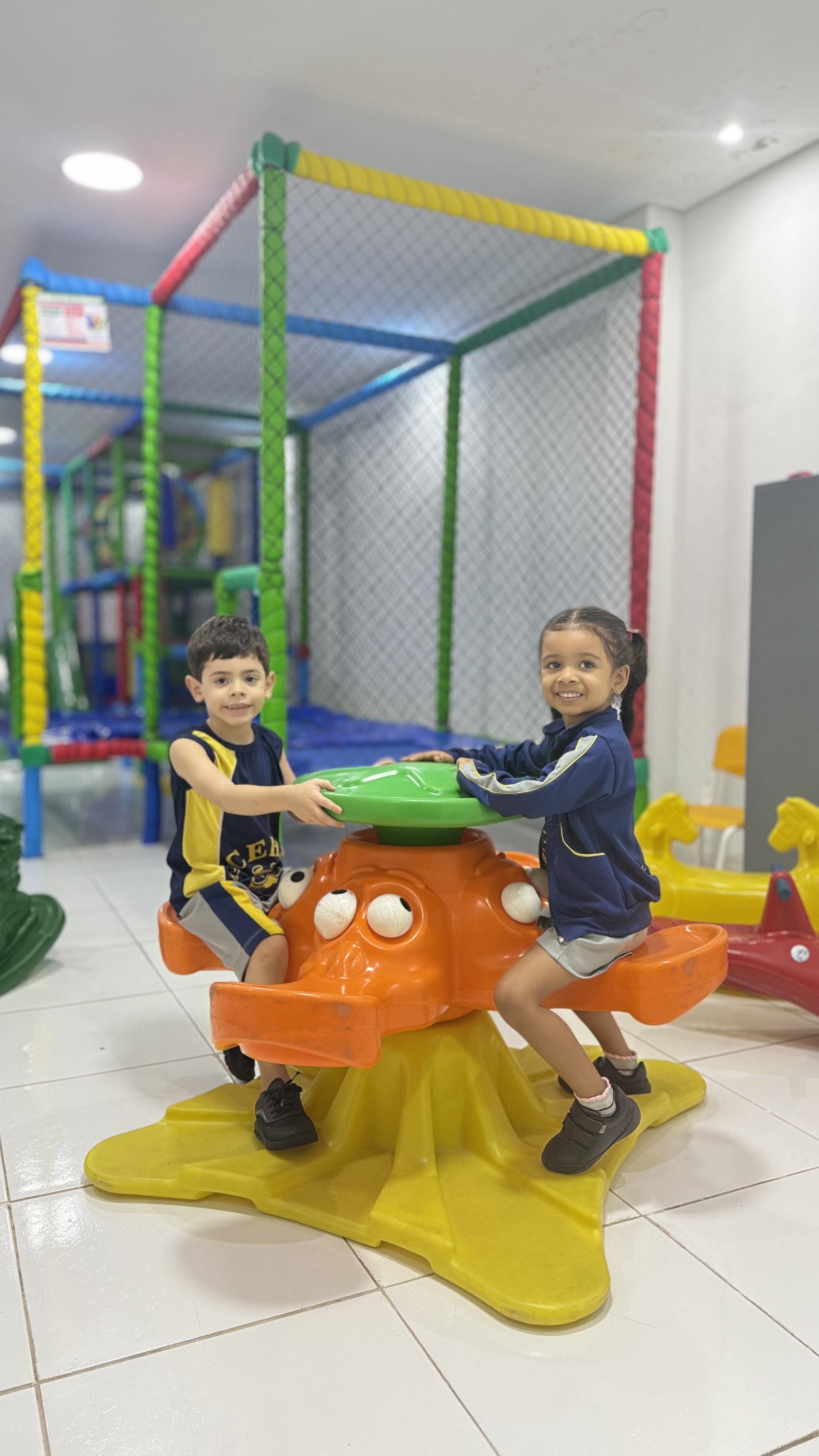 Área externa da escola